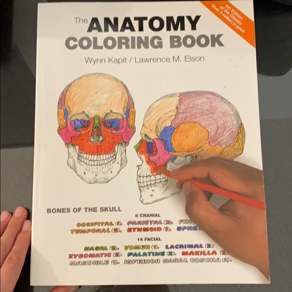 Anatomy coloring book.
